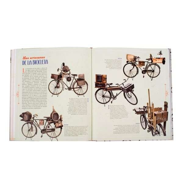 Atlas Ilustrado Bicicletas Muy Antiguas - Imagen 4