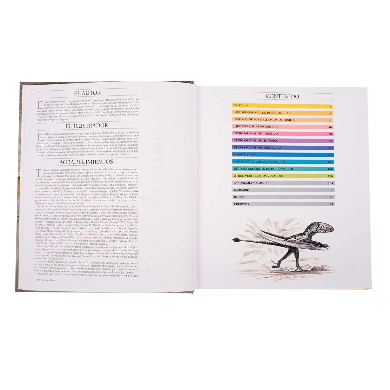 Atlas Ilustrado de los Dinosaurios Voladores Pterosaurios - Imagen 2