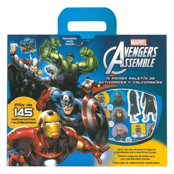 Avengers Assemble - Maletín de Actividades y Calcamonías