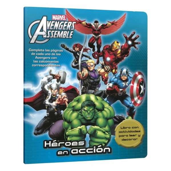 Avengers Assemble - Maletín de Actividades y Calcamonías - Imagen 4