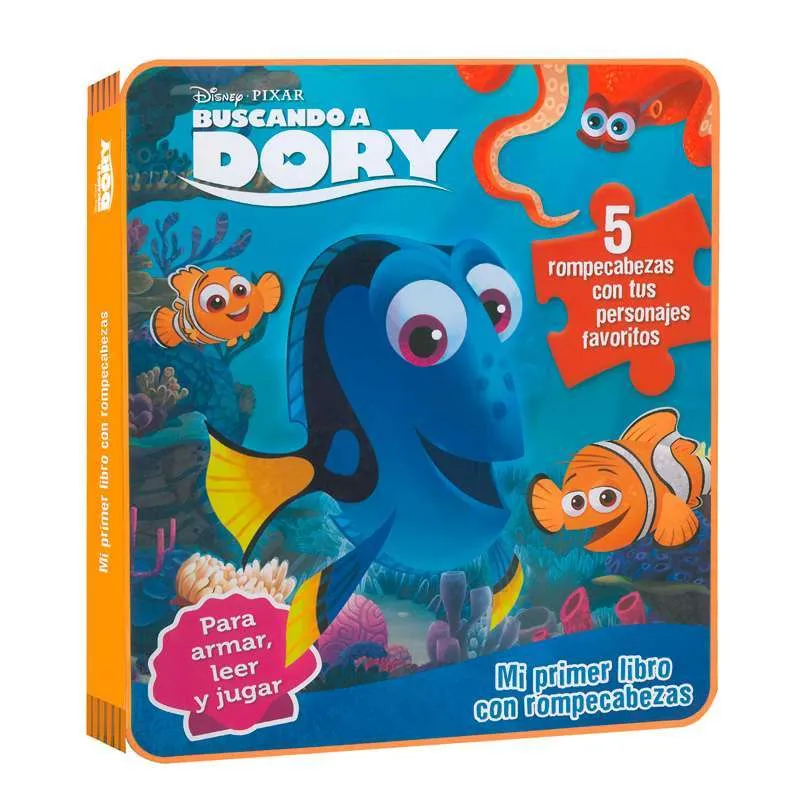 Buscando a Dory, mi primer Libro de Rompecabezas