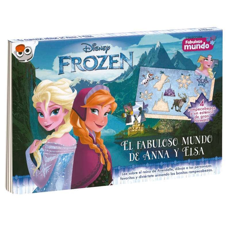 Disney Frozen El Fabuloso Mundo de Anna y Elsa