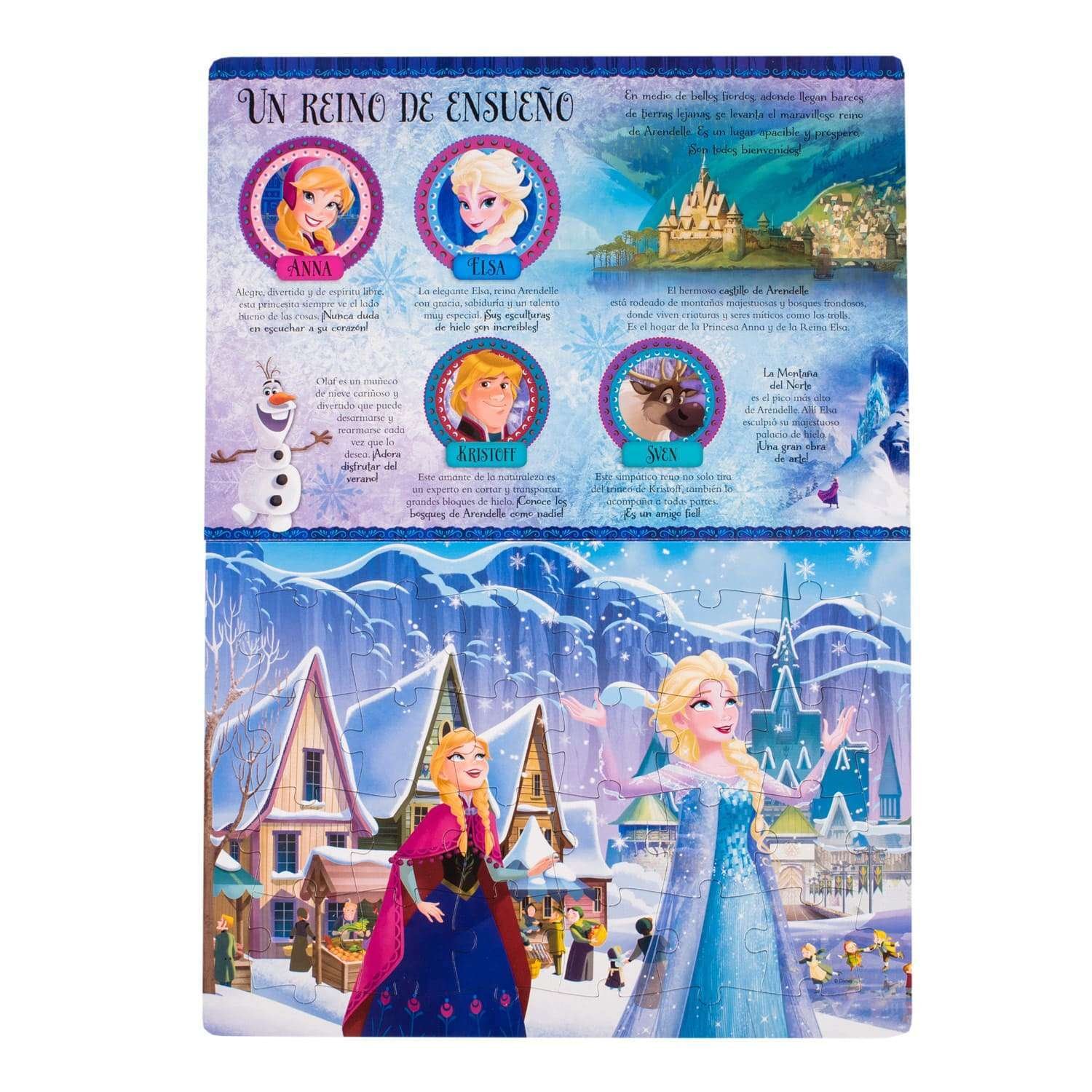 Disney Frozen El Fabuloso Mundo de Anna y Elsa - Imagen 4