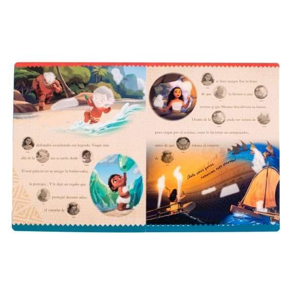 Disney Moana - Maletín de Actividades y Calcamonías - Imagen 2
