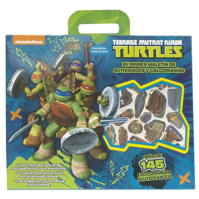 Teenage Mutant Ninja Turtles - Maletín de Actividades y Calcamonías
