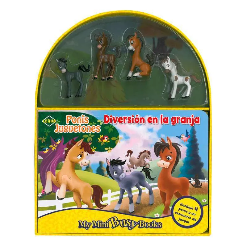 Ponis Juguetones Diversión en la Granja