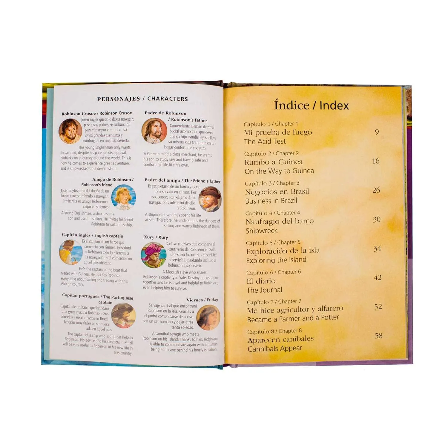 Robinson Crusoe / Español-Ingles - Imagen 3