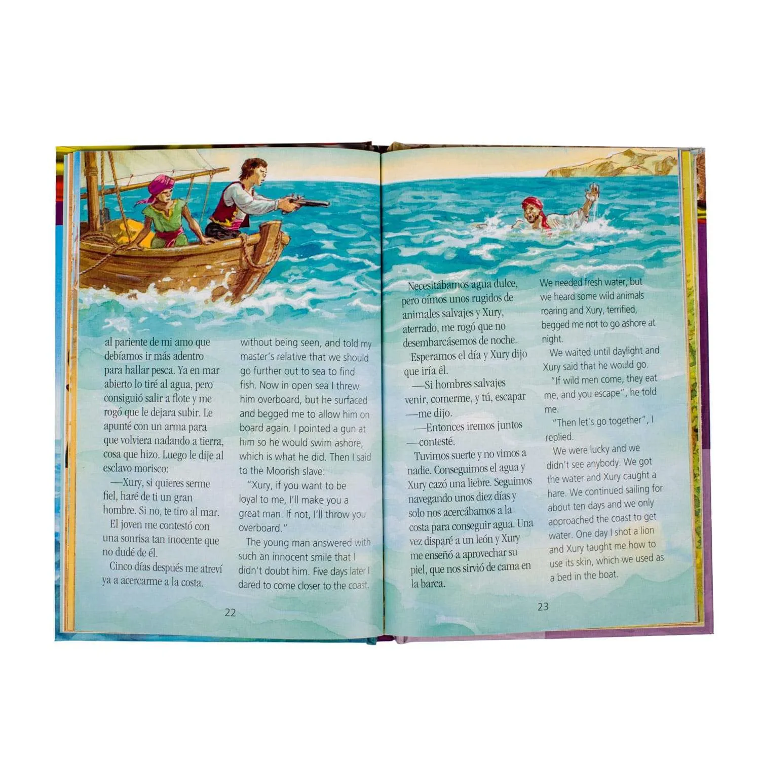 Robinson Crusoe / Español-Ingles - Imagen 2