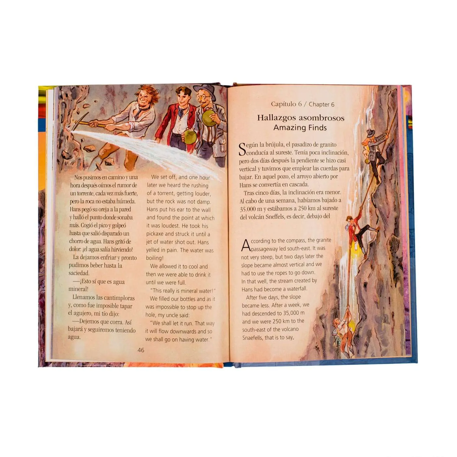 Viaje al Centro de la Tierra / Español-Ingles - Imagen 2