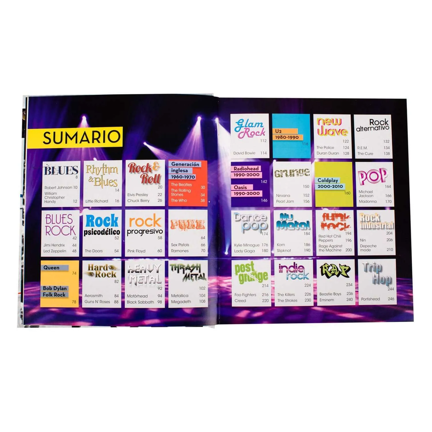 Atlas Ilustrado Rock & Pop - Imagen 2