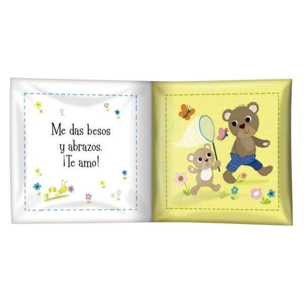 Te Amo Osito, Libro de Tela - Imagen 4