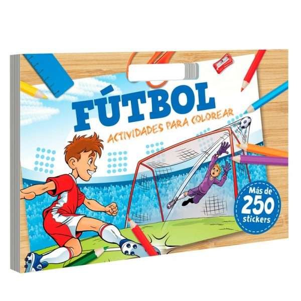 Fútbol actividades para colorear
