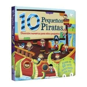 10 Pequeños Piratas Diversión Numérica