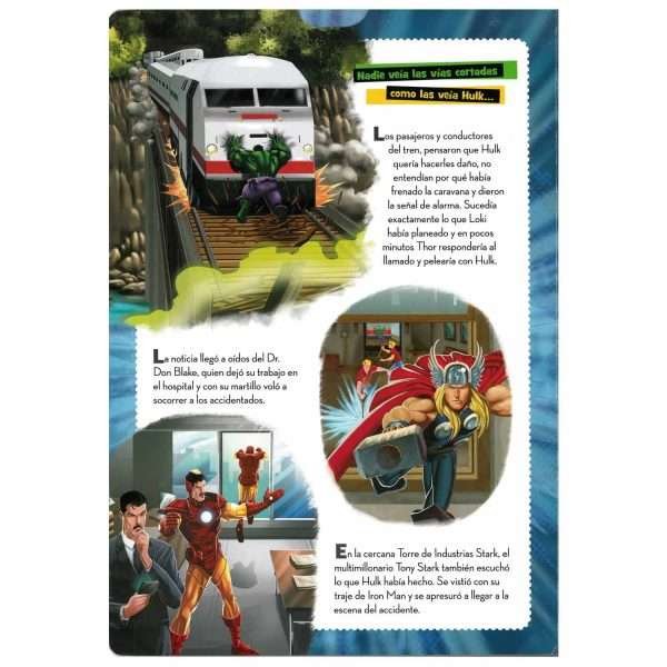 Historias con Esténciles Marvel Avengers, cuando un Héroe no es Suficiente - Imagen 3