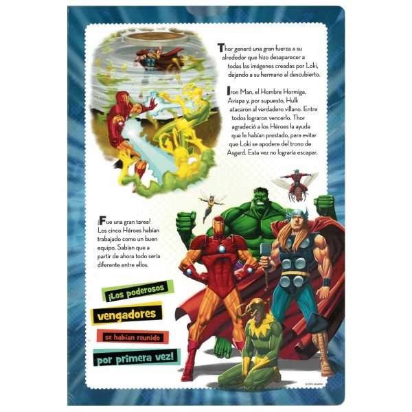 Historias con Esténciles Marvel Avengers, cuando un Héroe no es Suficiente - Imagen 4