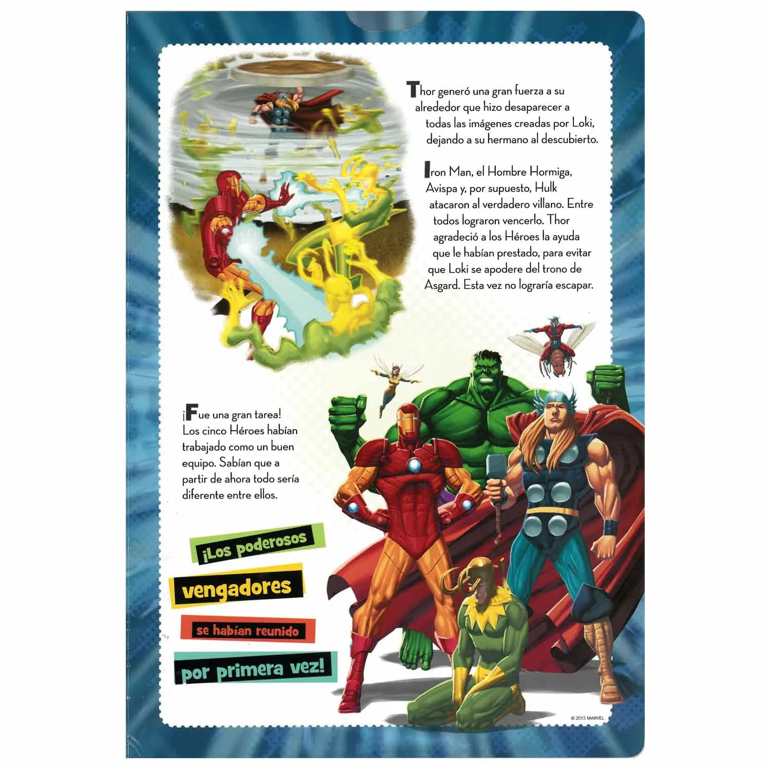 Historias con Esténciles Marvel Avengers, cuando un Héroe no es Suficiente - Imagen 4
