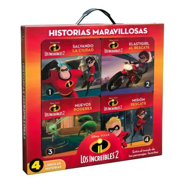 Los Increíbles 2 Historias Maravillosas 4 Libros