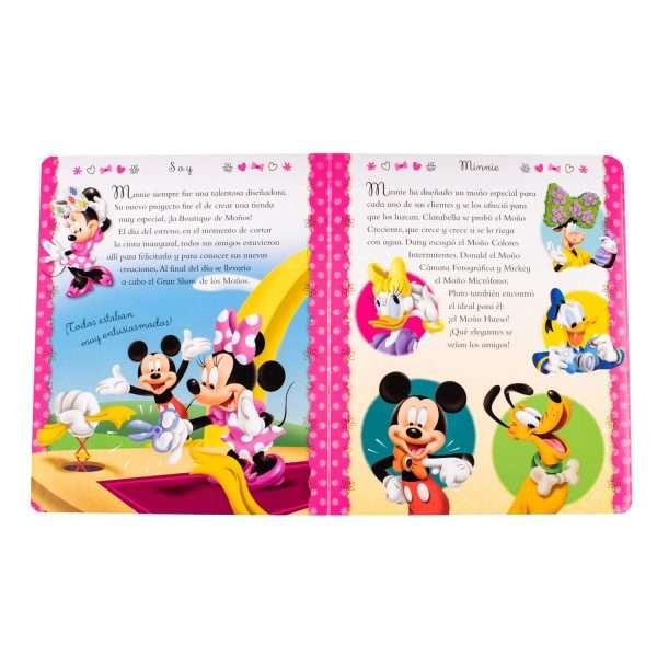 Soy Disney Soy Minnie, libro + figura base - Imagen 3