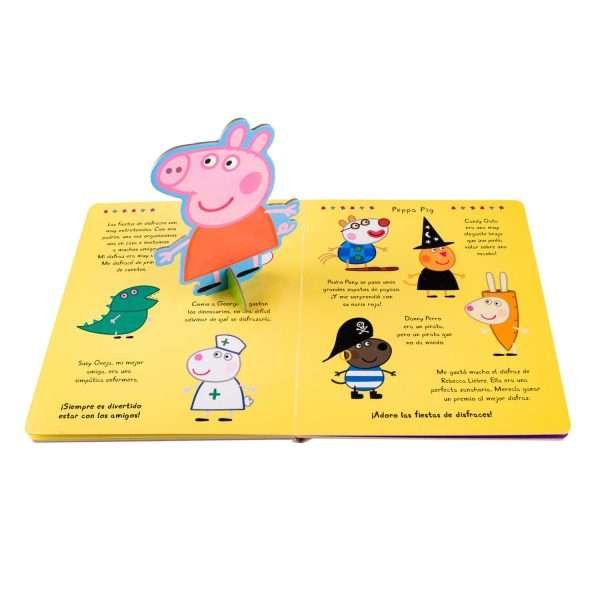 Soy Peppa Pig, libro + figura base - Imagen 4