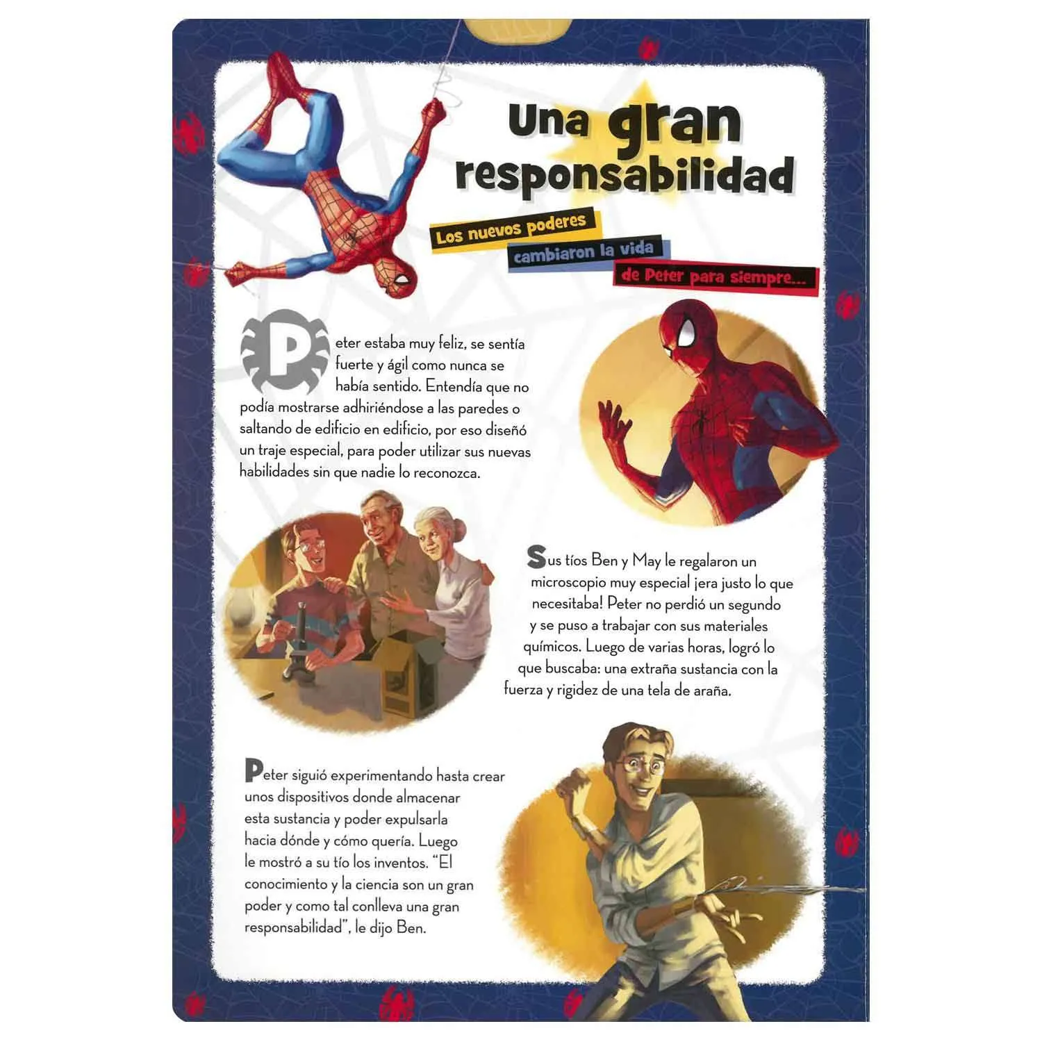 Historias con Esténciles Marvel Spiderman contra Los Villanos - Imagen 4