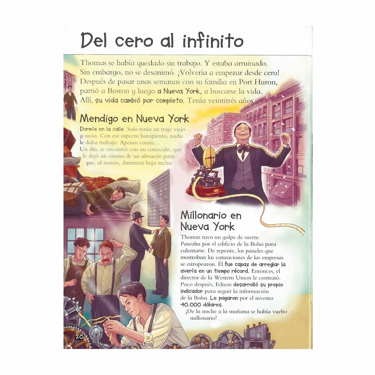 Mini Biografías - Thomas Edison - Imagen 2