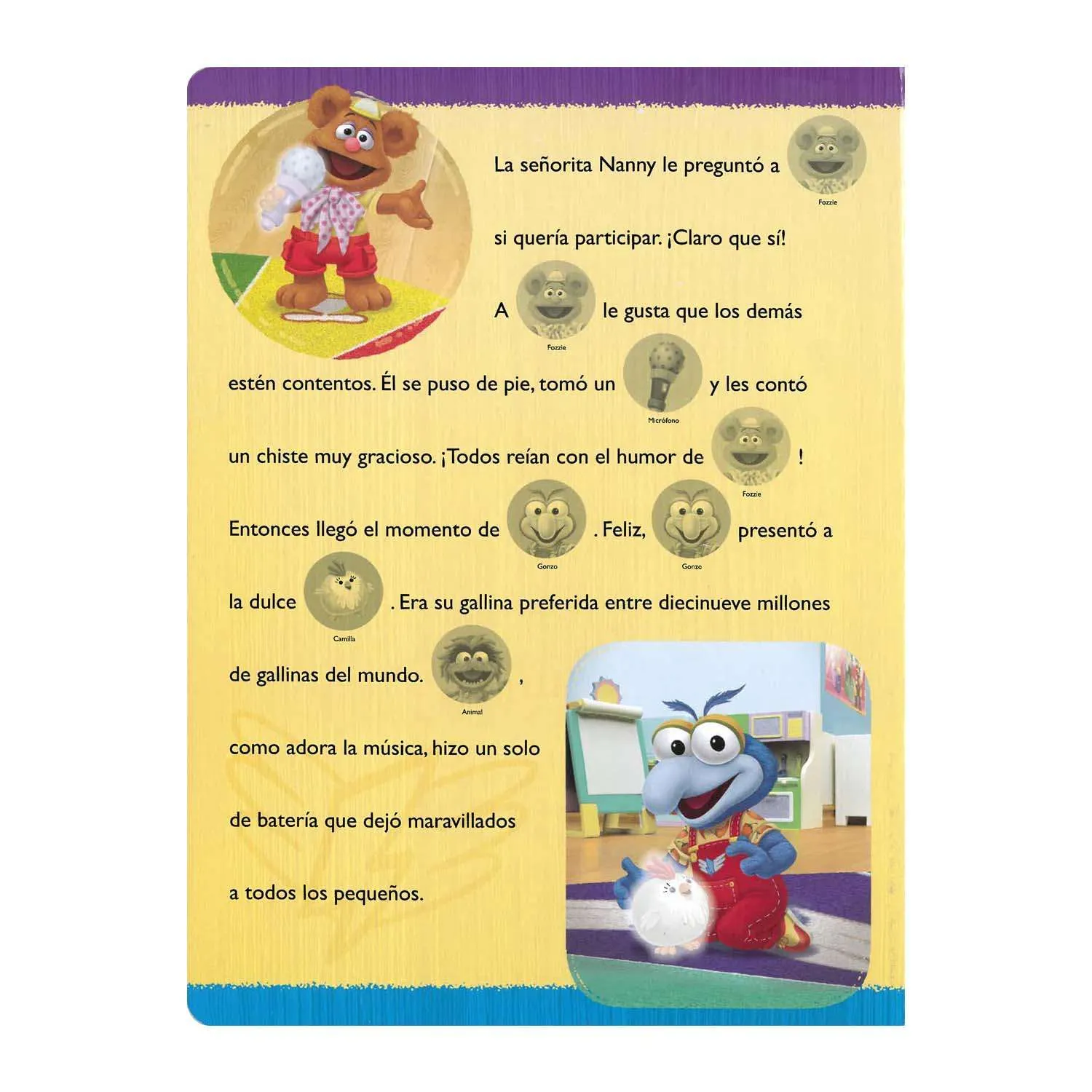 Muppet Babies El Gran Juego - Mi Primer Libro de Cuentos, Actividades y Calcomanías - Imagen 4
