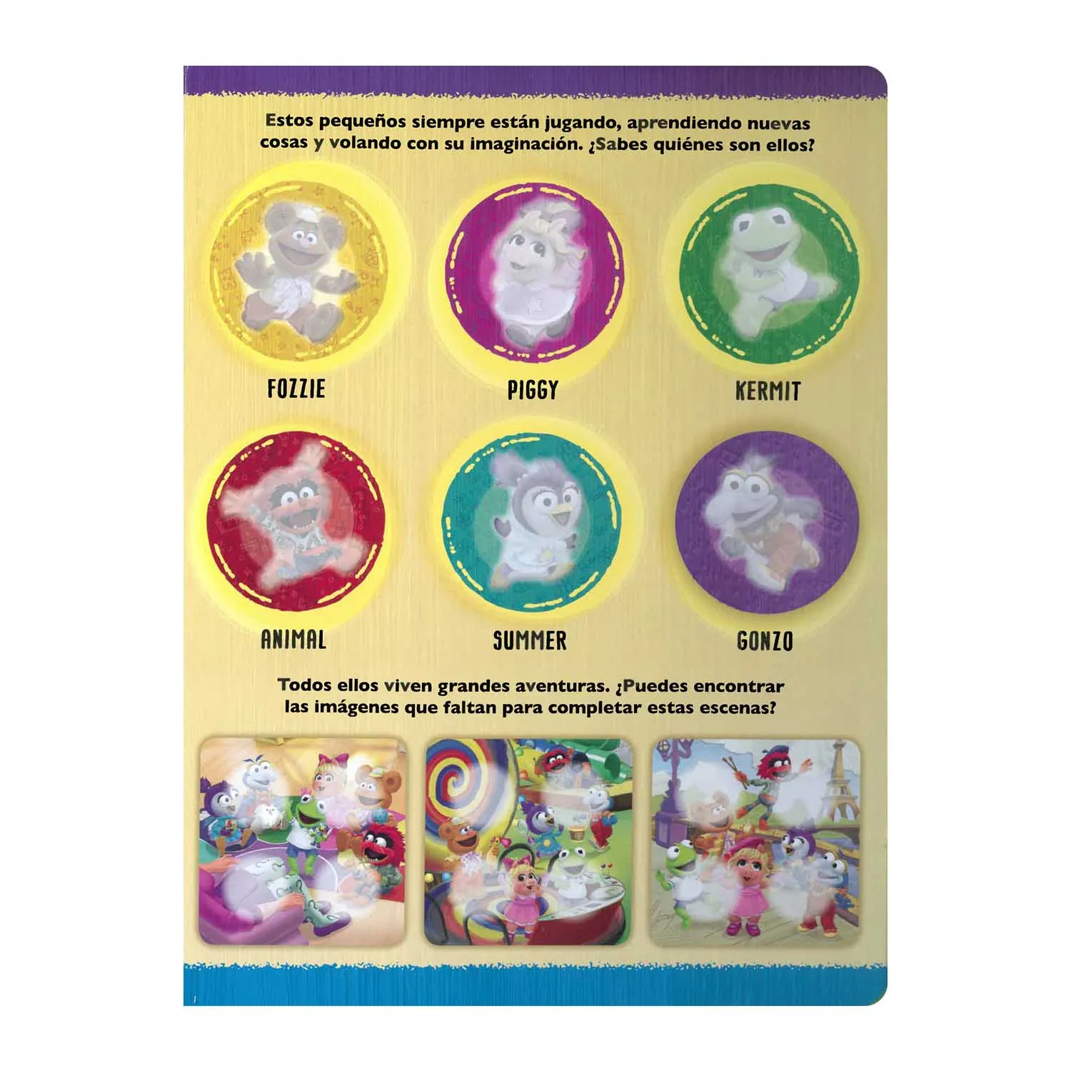 Muppet Babies El Gran Juego - Mi Primer Libro de Cuentos, Actividades y Calcomanías - Imagen 3