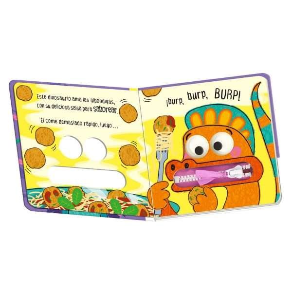 ¡Snackasaurus! - Libro con Cremallera y Ojos Movibles - Imagen 2