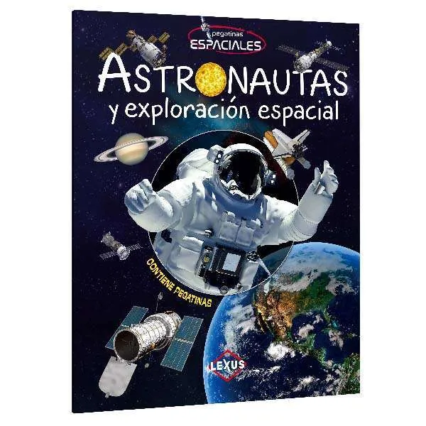 Astronautas y Exploración Espacial, Pegatinas Espaciales