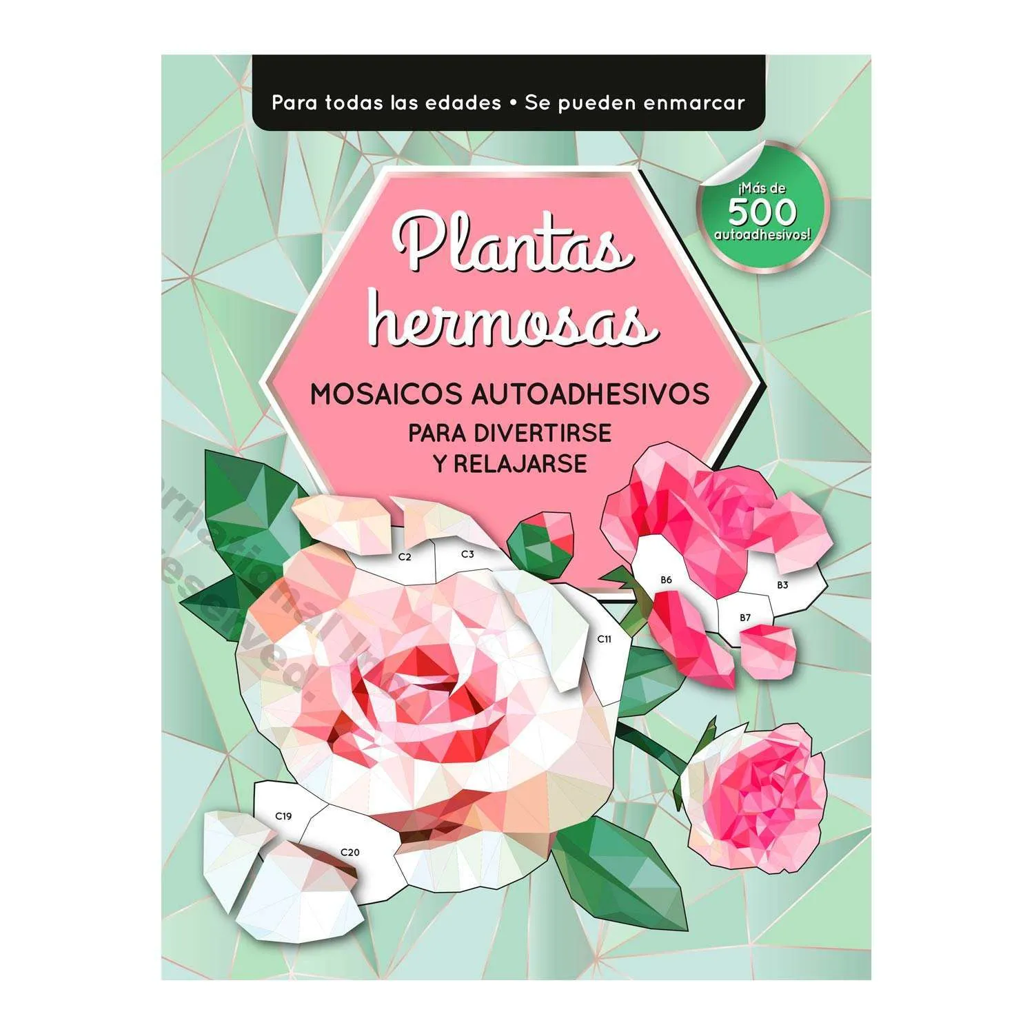 Plantas Hermosas - Mosaicos Autoadhesivos