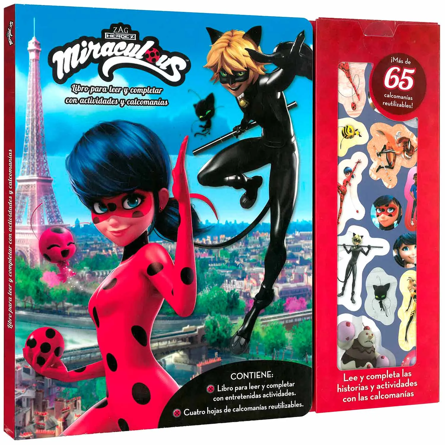 Miraculous - Libro para leer y completar