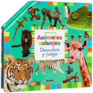 Animales Salvajes - Descubre y Pega
