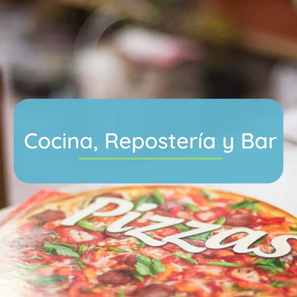 Cocina repostería y bar