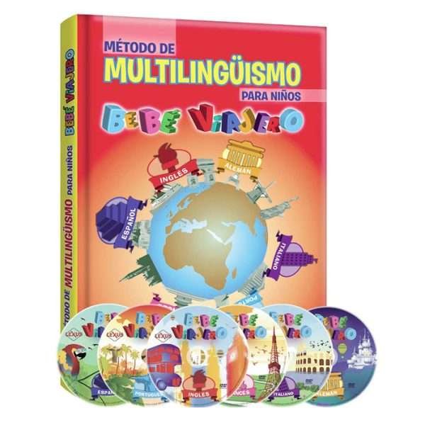 Libro para enseñar 4 idiomas a los niños