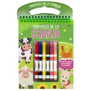 Animales de la Granja, Vamos a Colorear