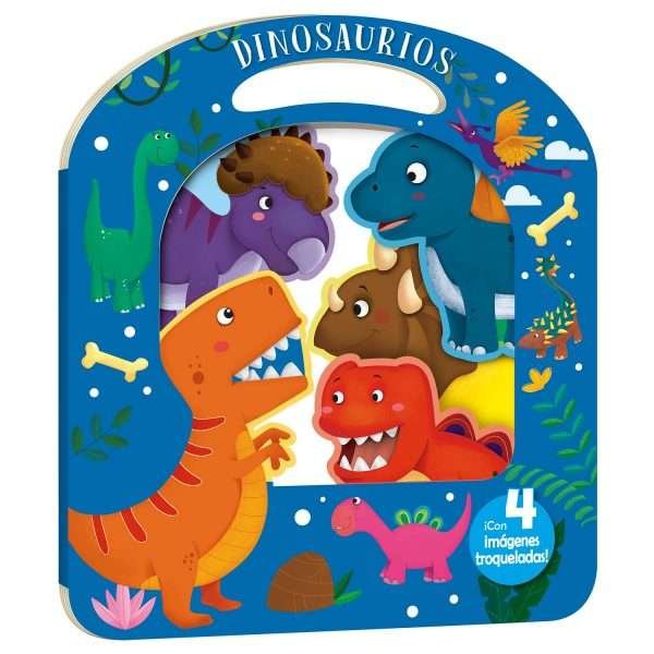 Dinosaurios - 4 Imágenes Troqueladas