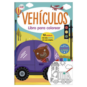 Vehículos Libro para Colorear