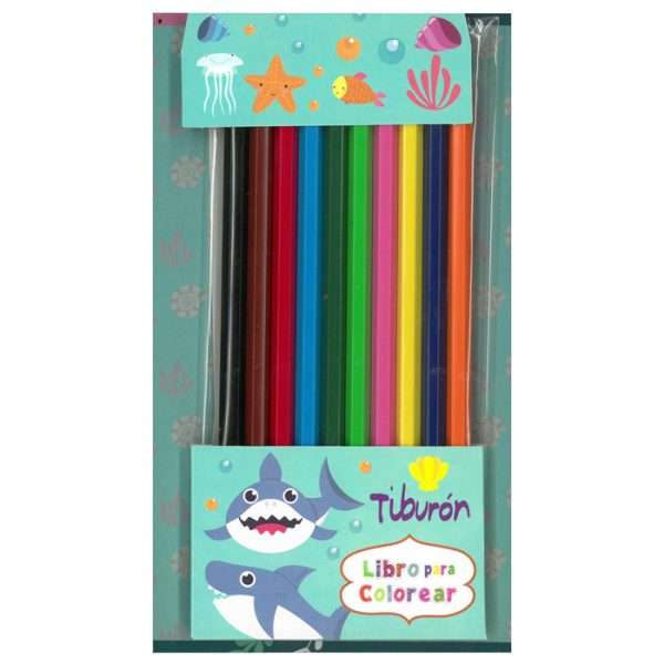 Libro para Colorear tiburones