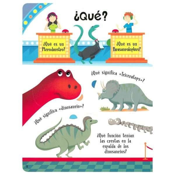 Dinosaurios - Libro Levanta Tapitas - Imagen 4