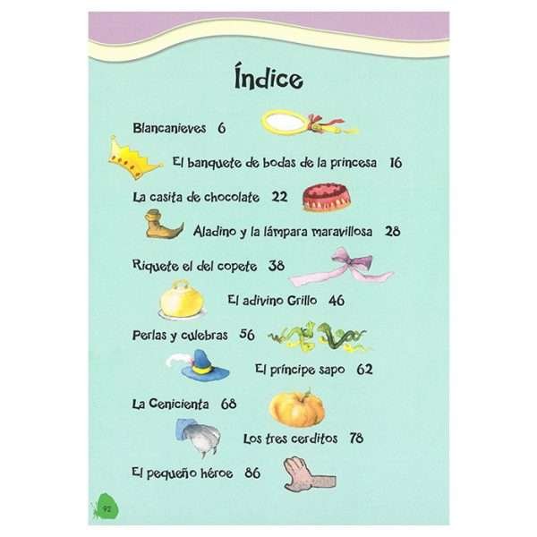 Páginas interiores del libro