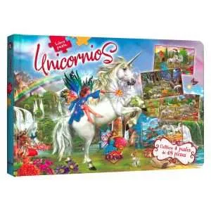 Unicornios - Libro rompecabezas