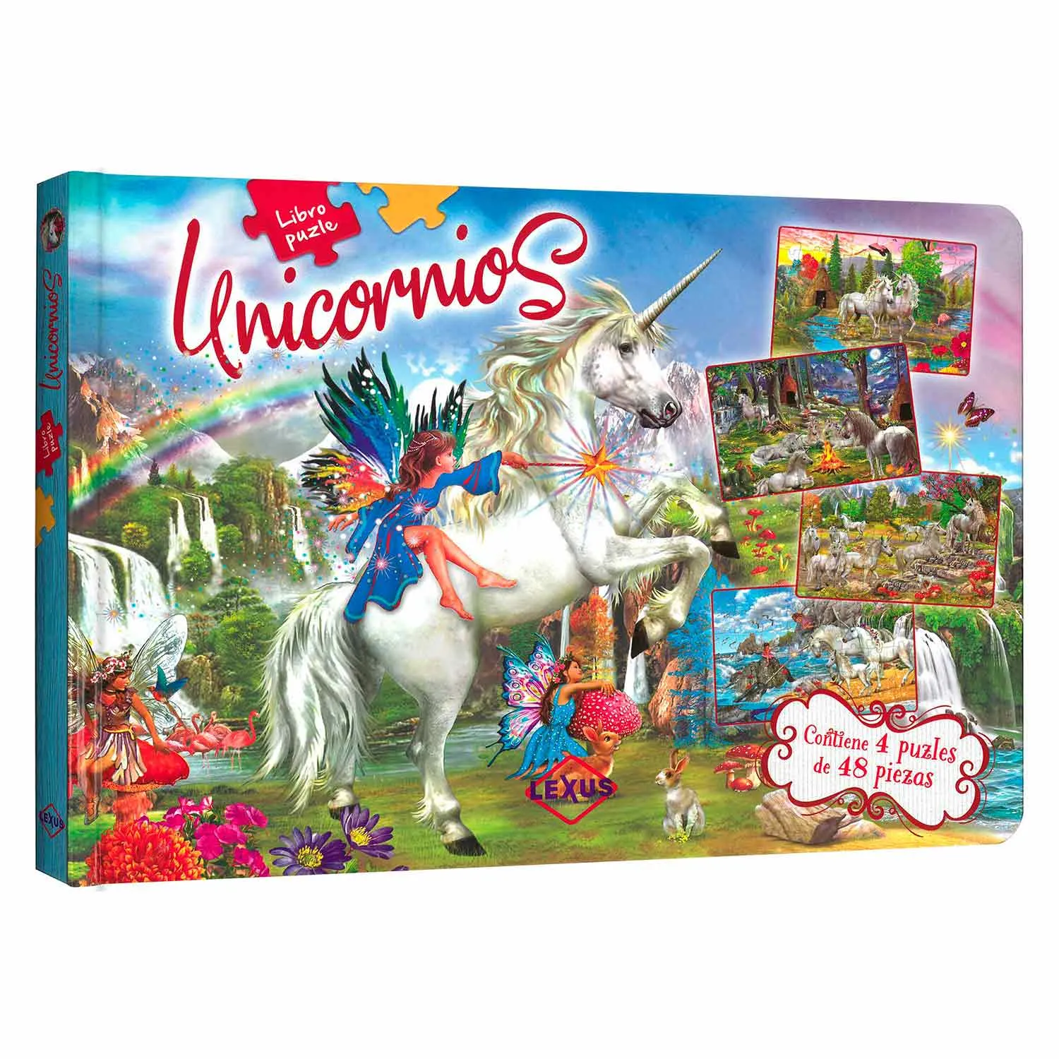 Unicornios - Libro rompecabezas