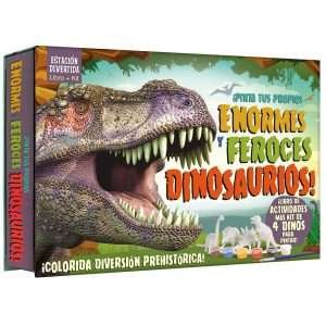 Pinta tus Propios Enormes y Feroces Dinosaurios