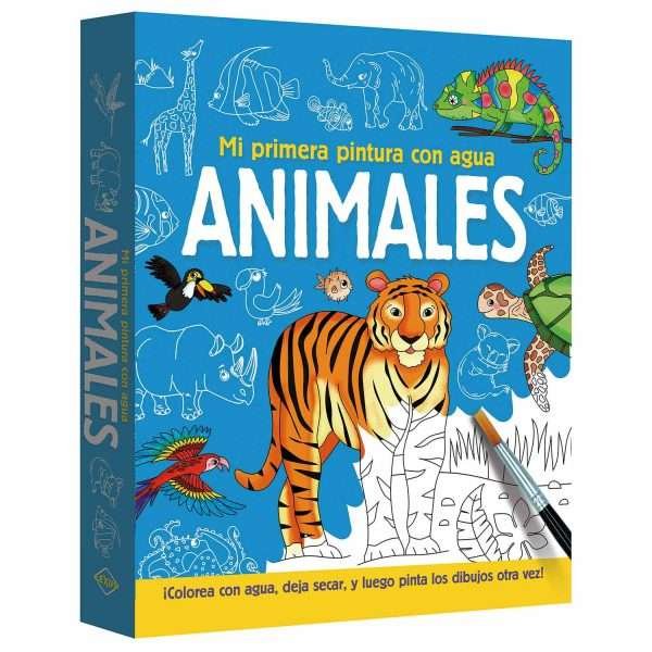 Animales - Mi primera Pintura con Agua