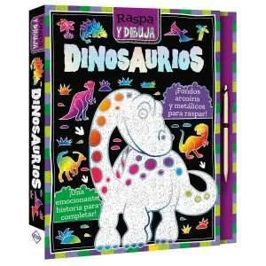 Dinosaurios - Colección Raspa y Dibuja